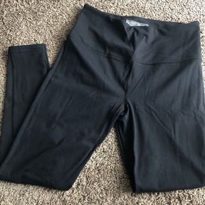 Solid Black Sport Legging